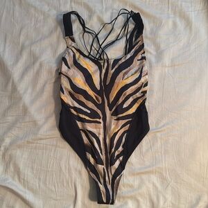 Savage Fenty Animal Print body suit